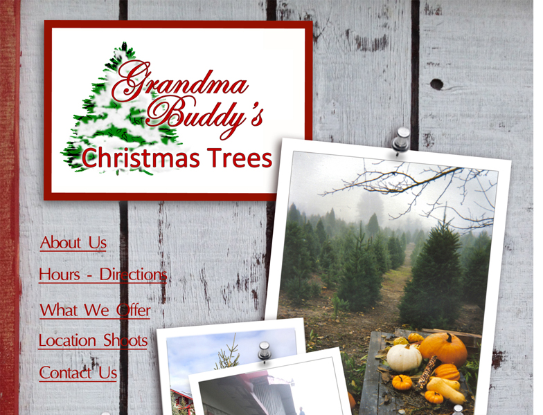 Grandma Buddy's Christmas Trees