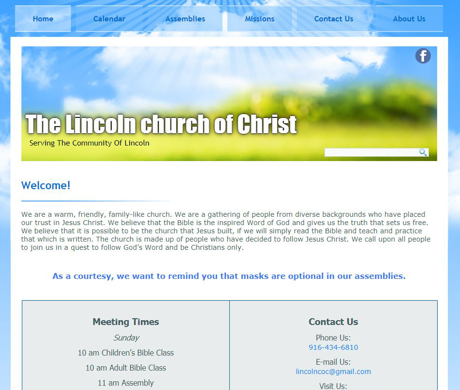 Lincoln church of Christ